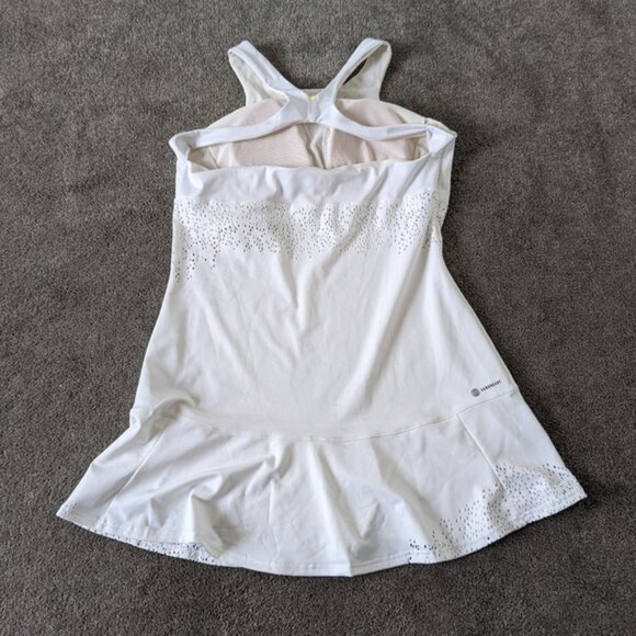 Adidas London Y Dress Women's One Piece Tennis Sports GYM White HT5947 Size XL - Picture 4 of 16